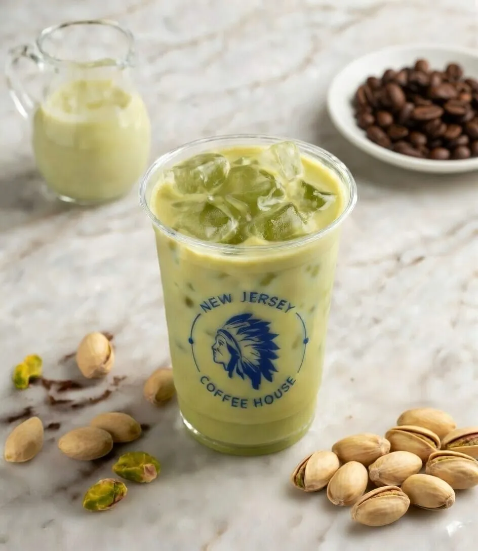 Iced Pistachio Latte